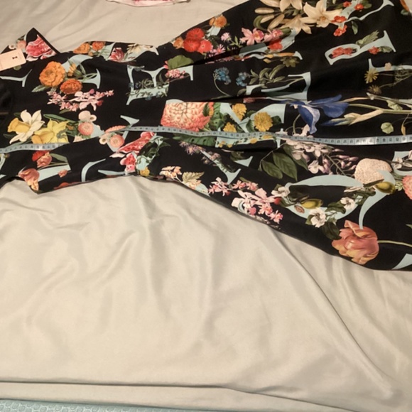 TED BAKER Navy Ottoman Alphabet Skater Dress Size 1 (Aus 8) - Picture 9 of 10